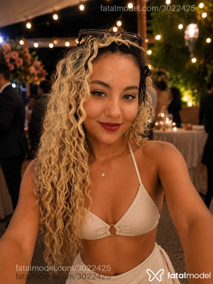 Acompanhante mulher loira (o) de olhos azuis - Sofis