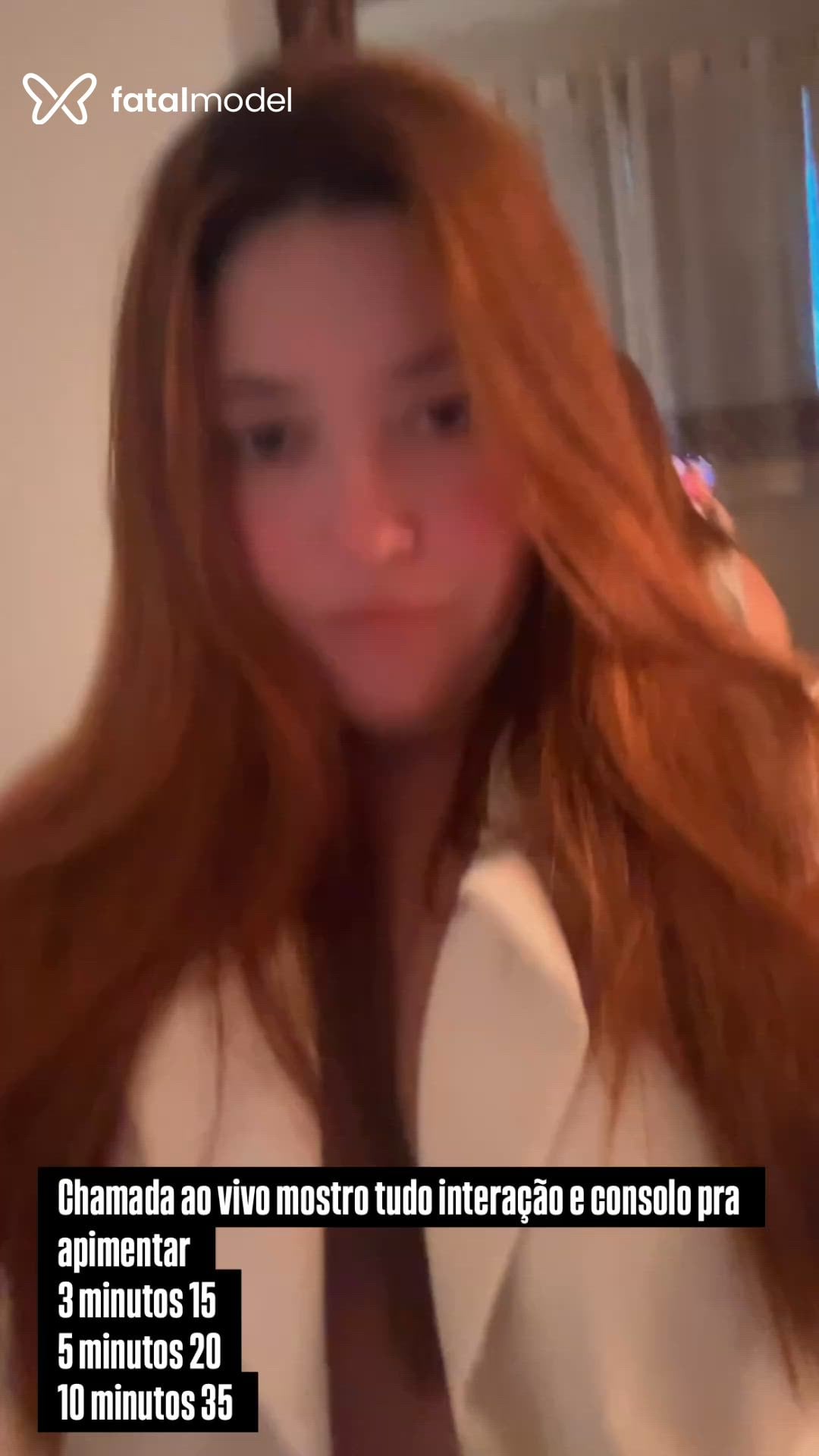 Acompanhante mulher ruiva (o) de olhos mel em Virtual Acompanhante mulher ruiva (o) de olhos mel em Virtual - BRUNA