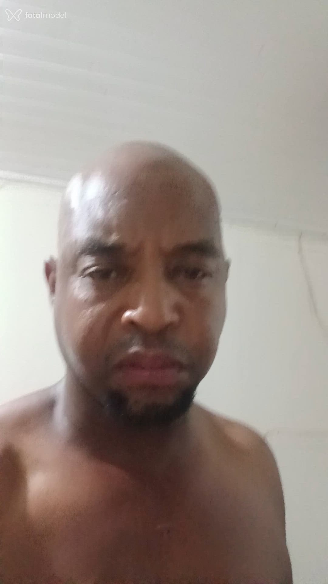 Acompanhante homem sem cabelo de olhos castanhos - Ébano Acompanhante homem sem cabelo de olhos castanhos - Ébano