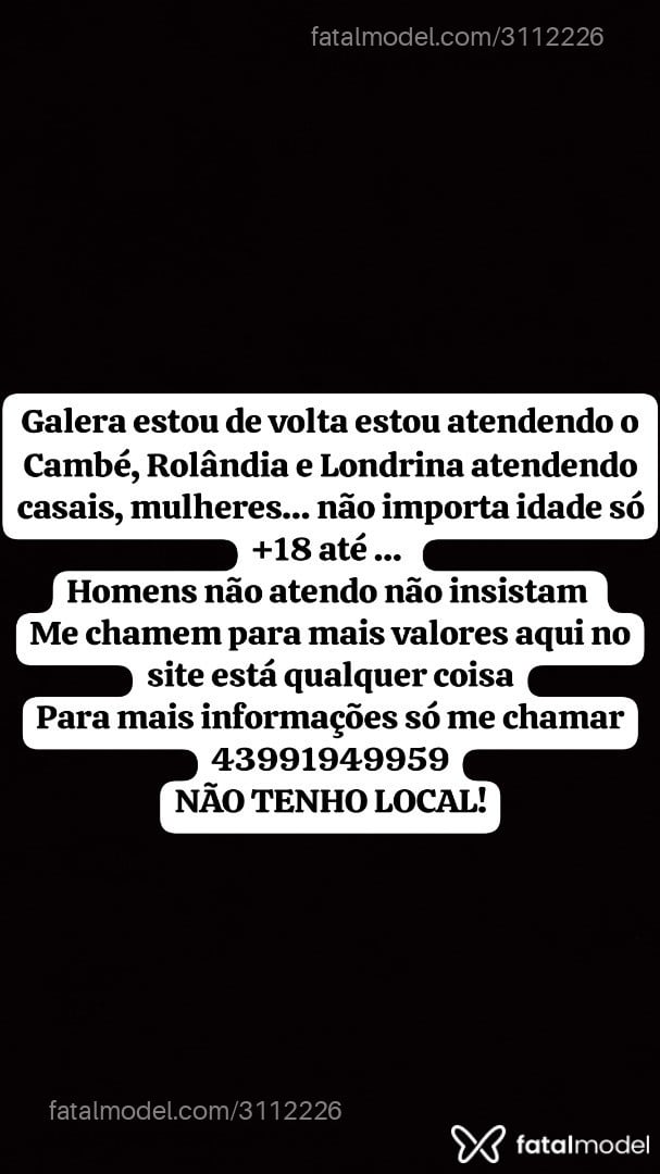 Acompanhante homem com cabelo castanho de olhos castanhos em Londrina - João Gabriel