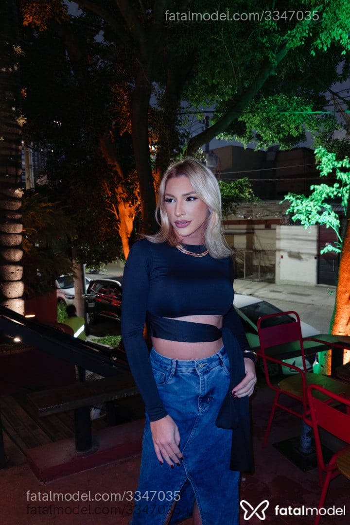 Acompanhante mulher trans loira (o) de olhos castanhos em São Paulo - Bianca Ferraz