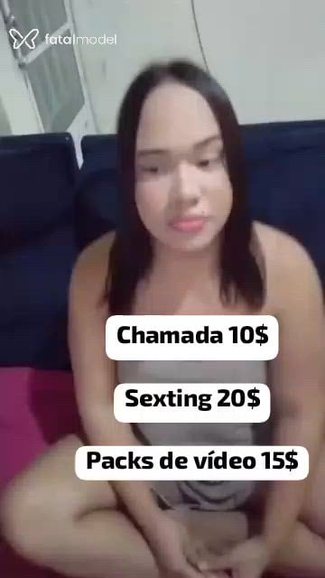 Acompanhante mulher trans com cabelo castanho de olhos castanhos em Virtual Acompanhante mulher trans com cabelo castanho de olhos castanhos em Virtual - Kiara Lux