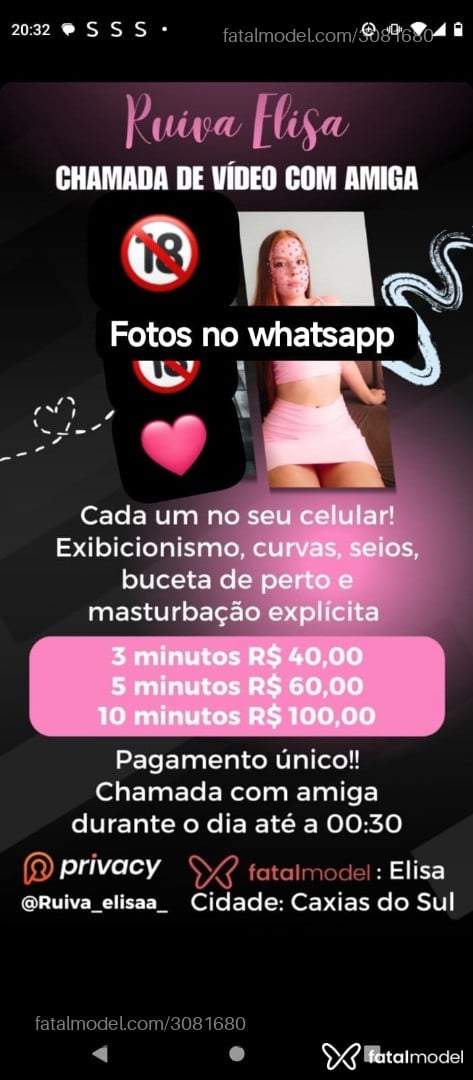 Acompanhante mulher ruiva (o) de olhos verdes em Virtual - Elisa