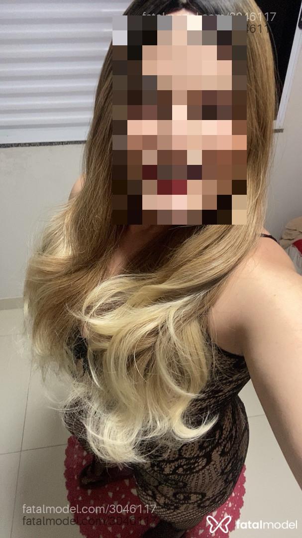 Acompanhante mulher trans loira (o) de olhos castanhos em Patos de Minas Acompanhante mulher trans loira (o) de olhos castanhos em Patos de Minas - Ana Sampaio