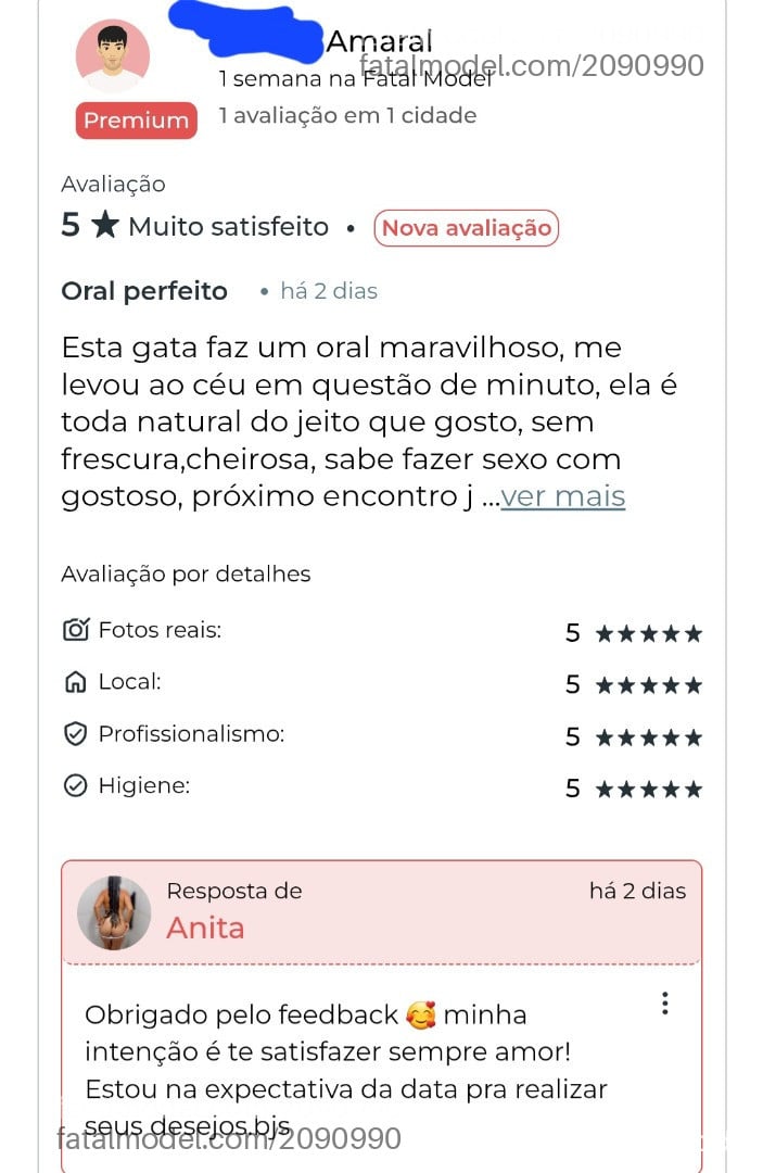 Acompanhante mulher morena (o) de olhos mel em João Pessoa - Anita