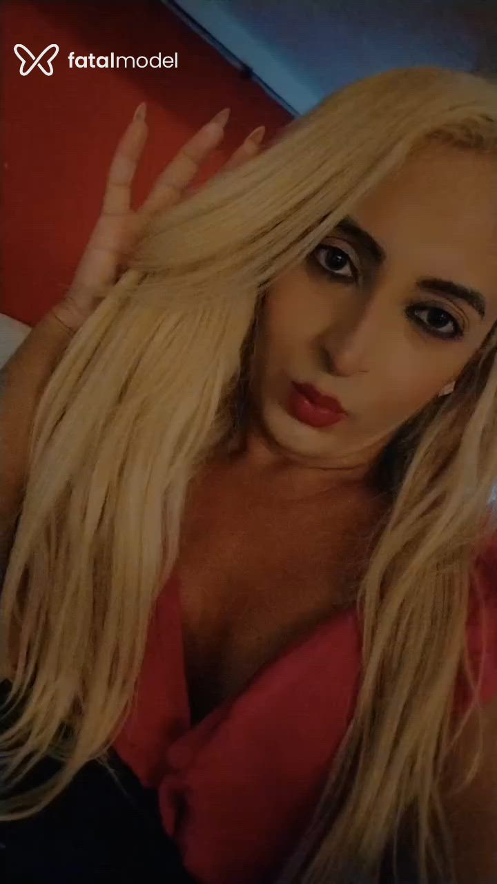 Acompanhante mulher trans loira (o) de olhos mel em Patos Acompanhante mulher trans loira (o) de olhos mel em Patos - Bárbara