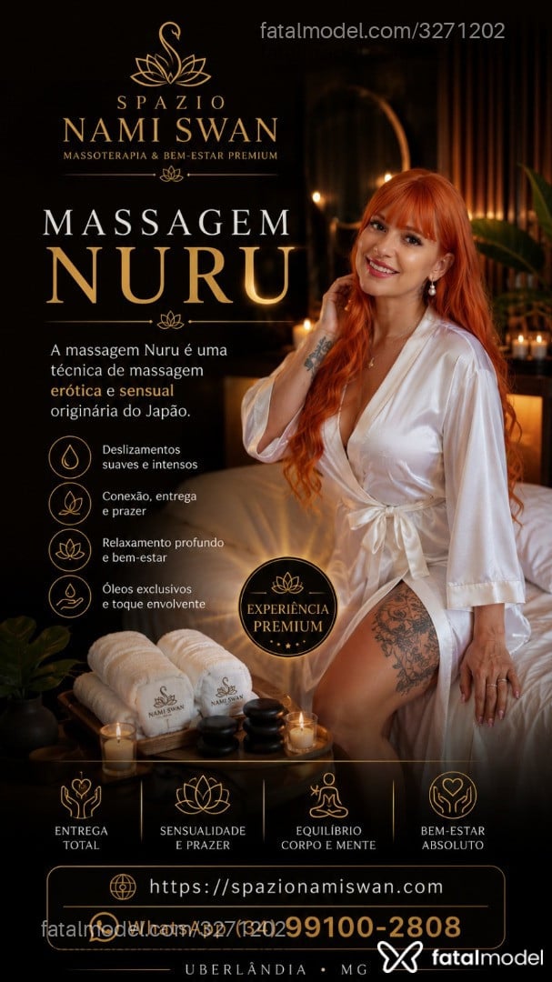 Acompanhante mulher ruiva (o) de olhos verdes em Uberlândia - Nami Swan