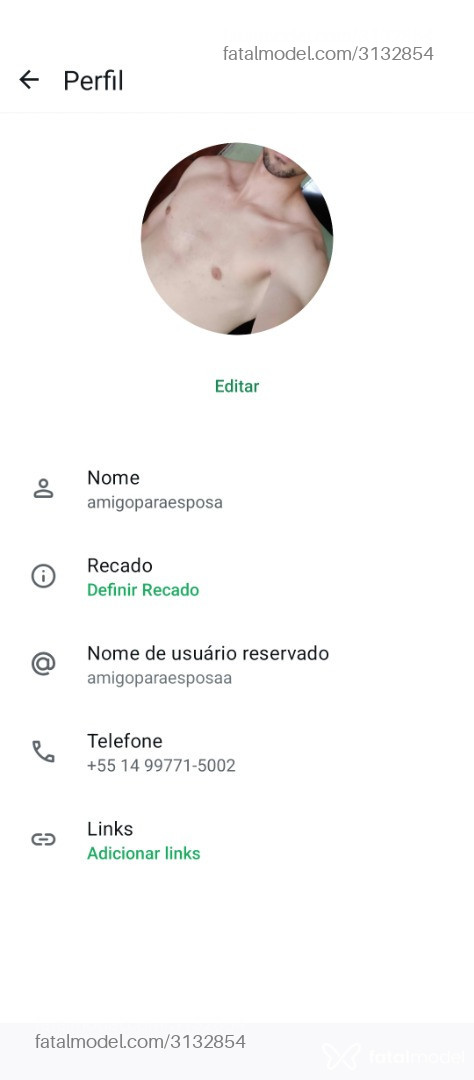 Acompanhante homem com cabelo castanho de olhos castanhos em Ourinhos - Amanteparamulher