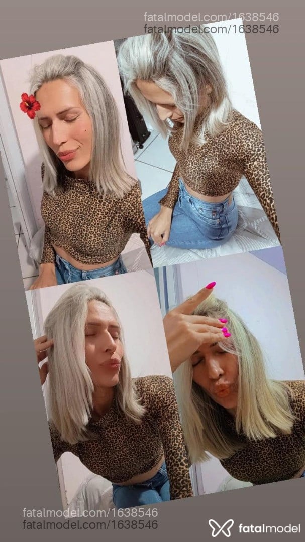 Acompanhante mulher trans loira (o) de olhos castanhos em Ampére Acompanhante mulher trans loira (o) de olhos castanhos em Ampére - Karlla Padilha