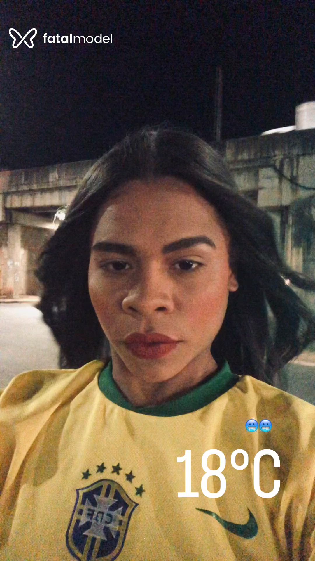 Acompanhante mulher trans com cabelo castanho de olhos castanhos - Kayllaninfa