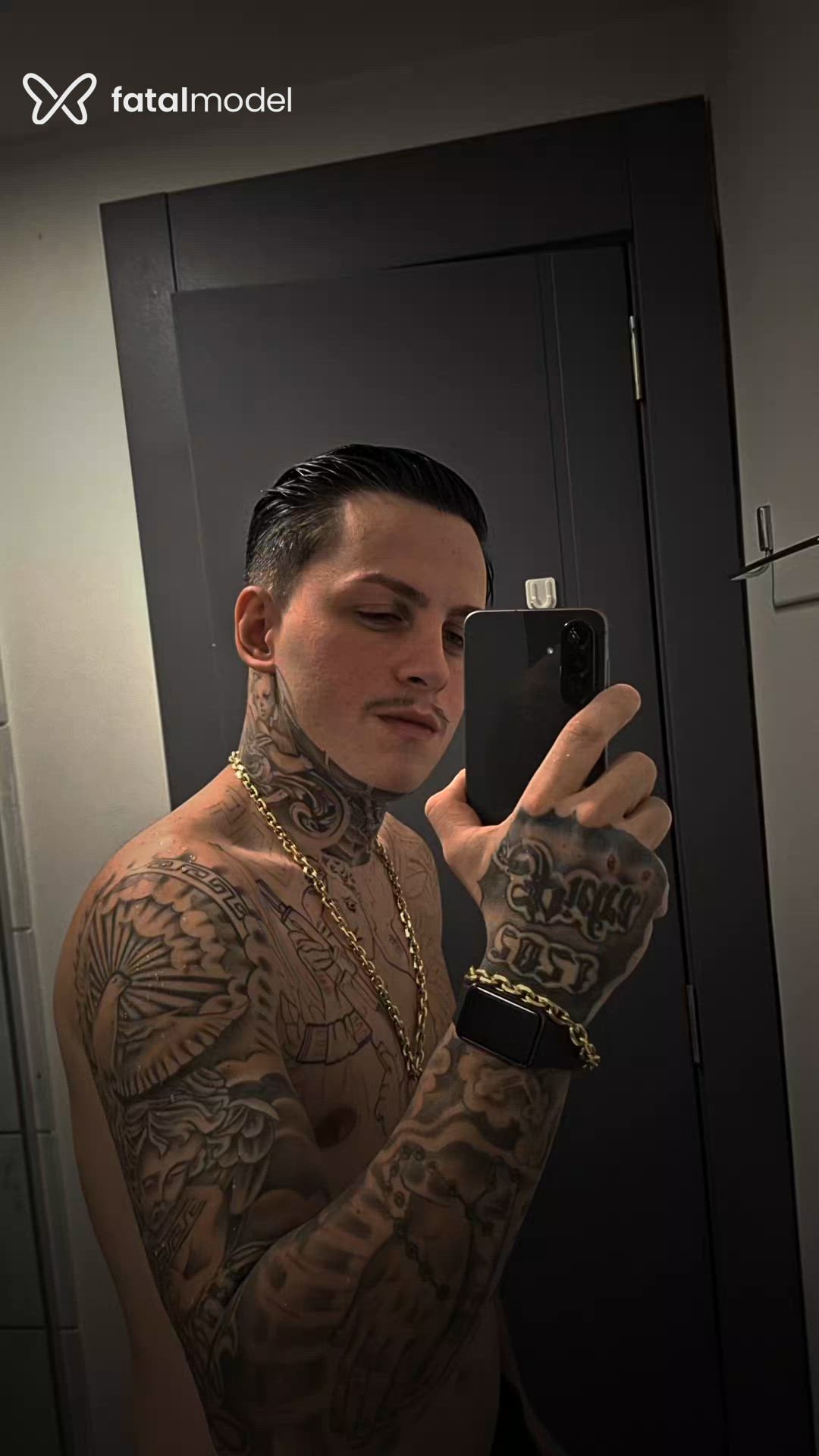 Acompanhante homem com cabelo grisalho de olhos verdes - Lucas