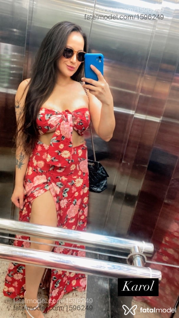 Acompanhante mulher com cabelo castanho de olhos castanhos em Campo Grande - Karol Lemos