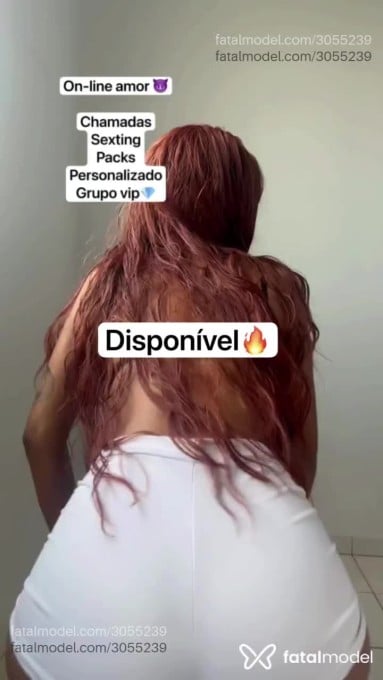 Acompanhante mulher ruiva (o) de olhos castanhos em Virtual - Francinne