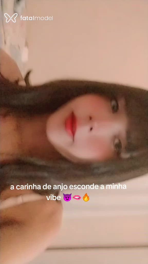 Acompanhante mulher trans com cabelo castanho de olhos castanhos - Mirla Valentina