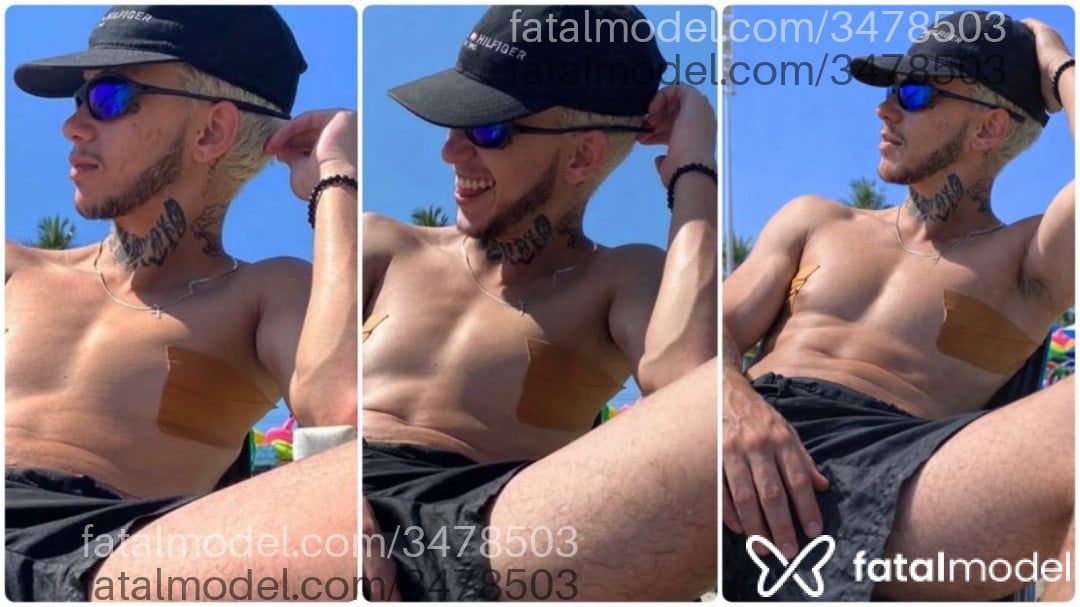 Acompanhante homem trans loira (o) de olhos mel - Talles Henrique