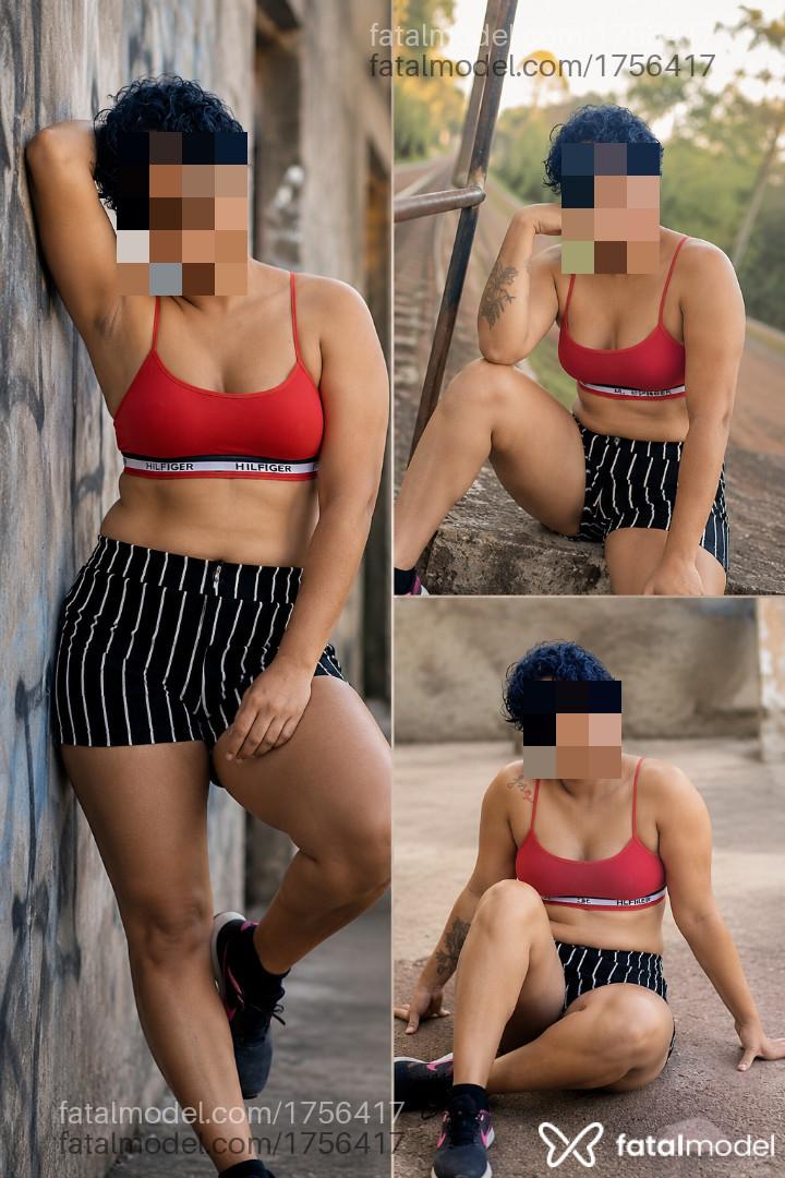 Acompanhante mulher trans morena (o) de olhos pretos - Alice