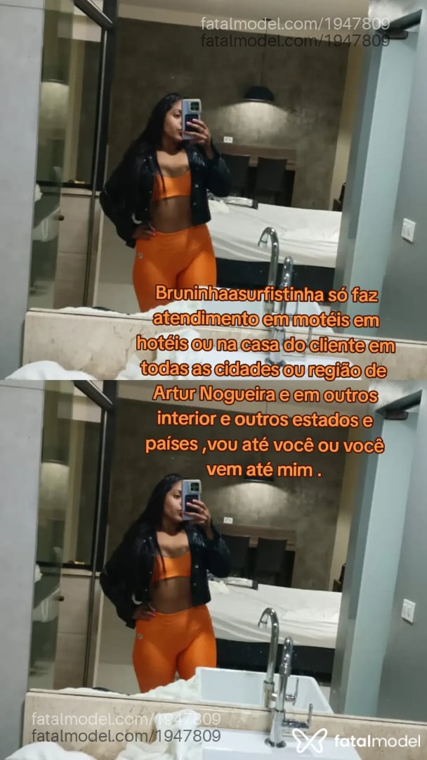 Acompanhante mulher com cabelo castanho de olhos castanhos - Bruninhaasurfis