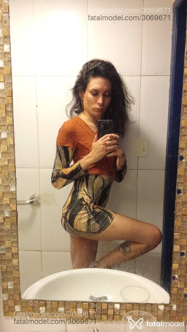 Acompanhante mulher trans morena (o) de olhos castanhos em Virtual - Jasmine