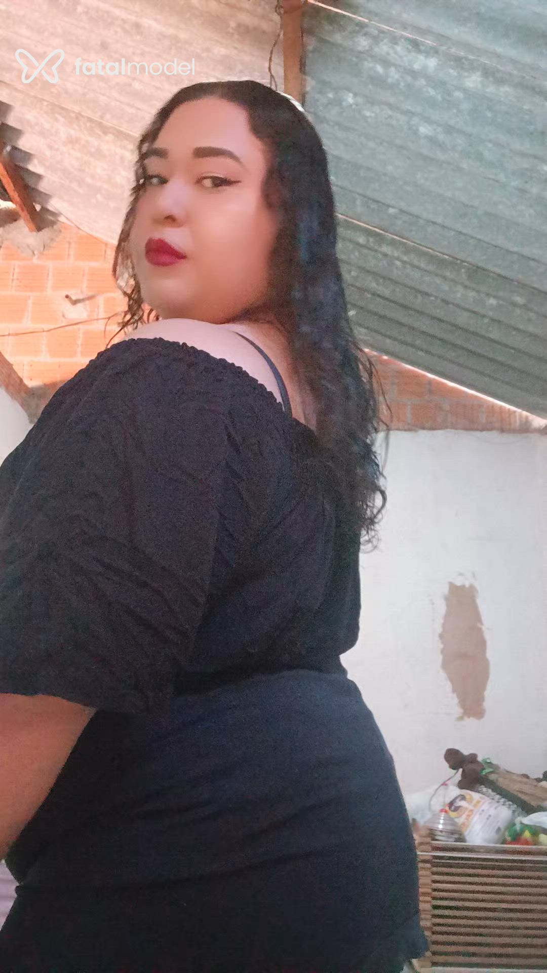 Acompanhante mulher trans morena (o) de olhos pretos - Samantha Bellakeo