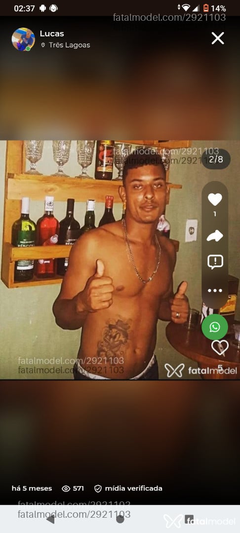 Acompanhante homem morena (o) de olhos verdes - João Gabriel