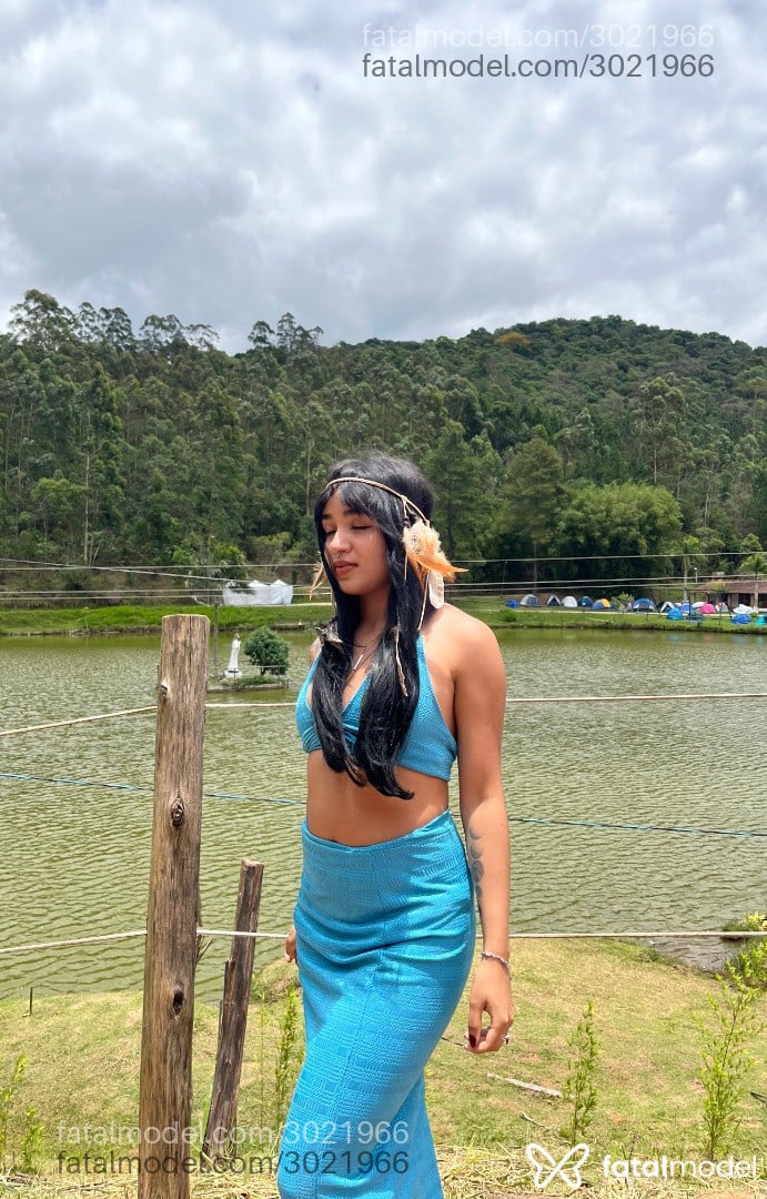 Acompanhante mulher morena (o) de olhos castanhos - Nicolly