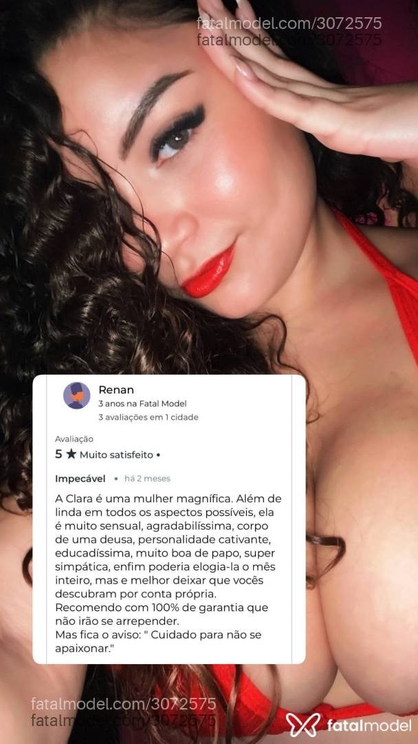 Acompanhante mulher com cabelo castanho de olhos verdes - Clara Mendes