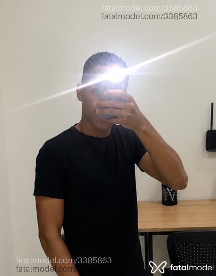 Acompanhante homem com cabelo castanho de olhos verdes - Walker Yure