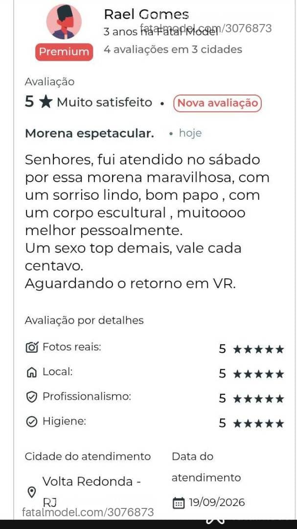 Acompanhante mulher morena (o) de olhos castanhos - Vicky