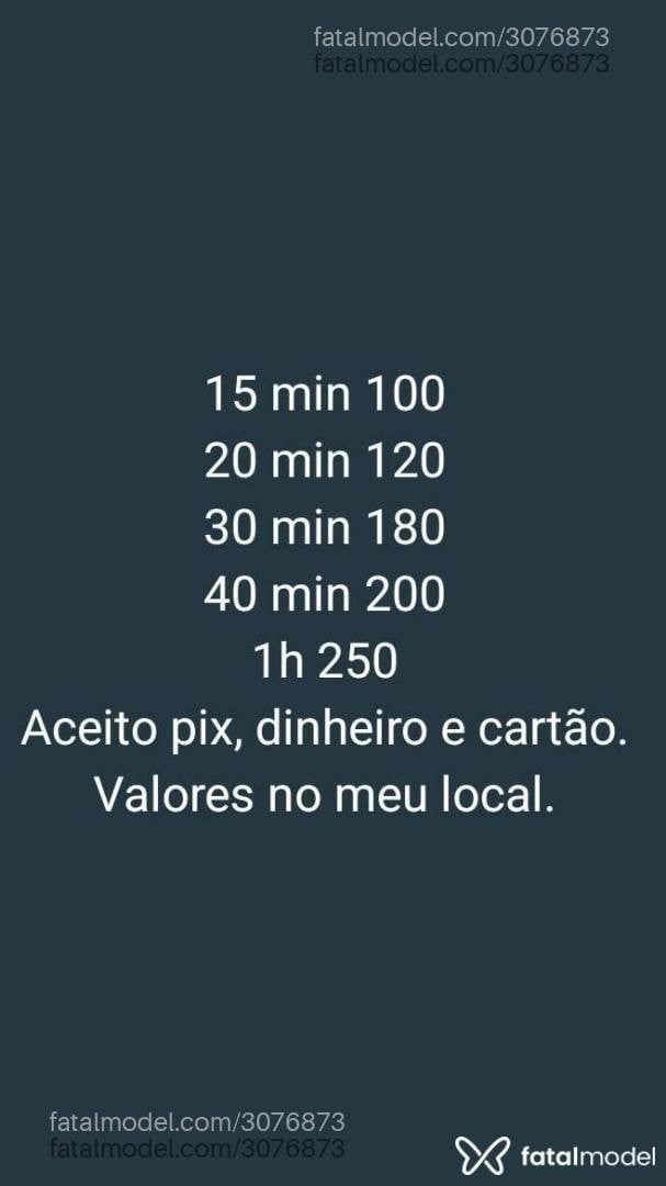 Acompanhante mulher morena (o) de olhos castanhos - Vicky