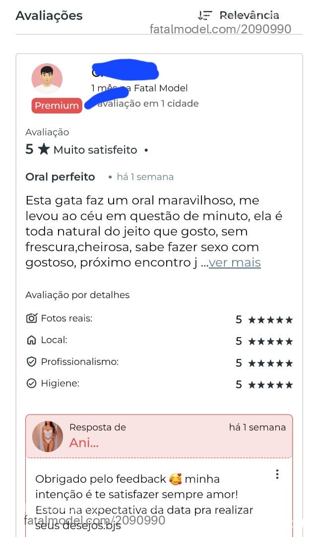Acompanhante mulher morena (o) de olhos mel - Anita