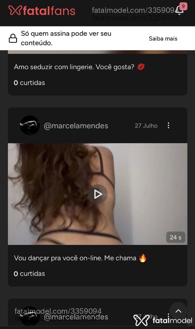 Acompanhante mulher com cabelo castanho de olhos castanhos - Marcela Mendes