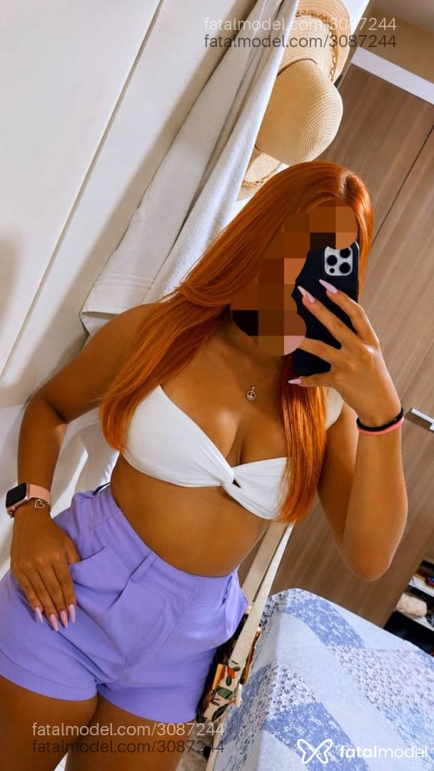 Acompanhante mulher ruiva (o) de olhos castanhos - Karleane