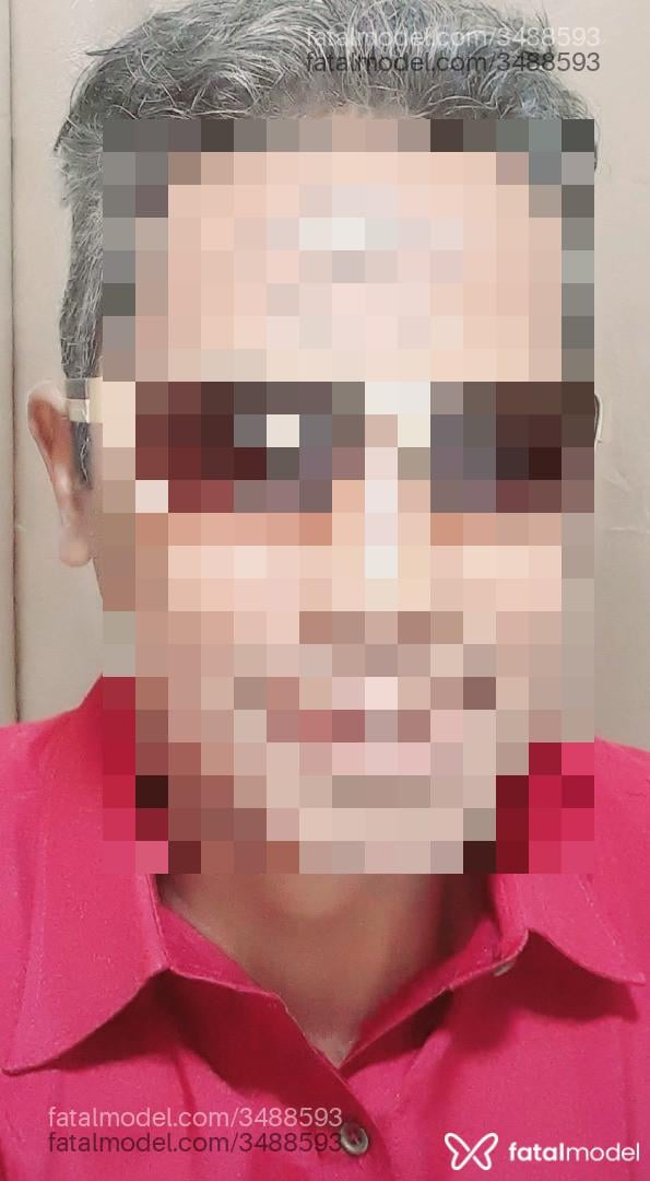 Acompanhante homem com cabelo grisalho de olhos castanhos - Amantedotado