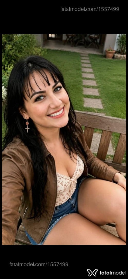 Acompanhante mulher com cabelo castanho de olhos verdes - Fernanda França