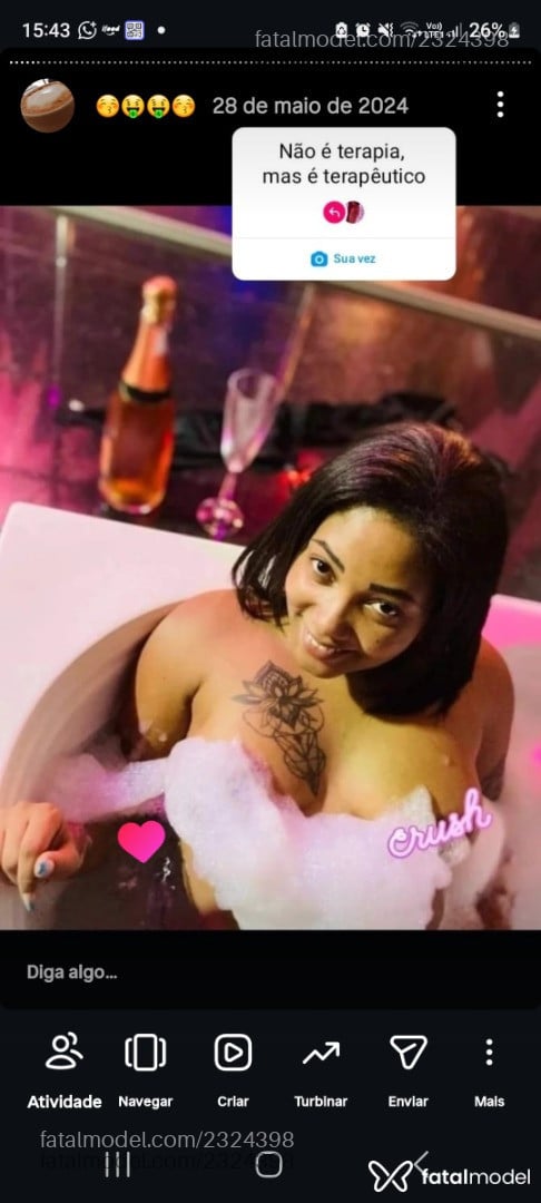 Acompanhante mulher morena (o) de olhos pretos - Jade Amaral
