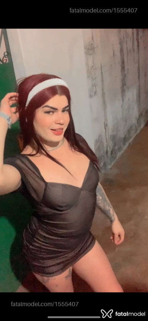 Acompanhante mulher trans morena (o) de olhos verdes - Branquinhaa
