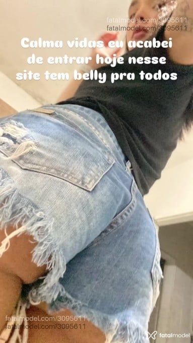 Acompanhante mulher trans morena (o) de olhos castanhos em São Bernardo do Campo - Belly