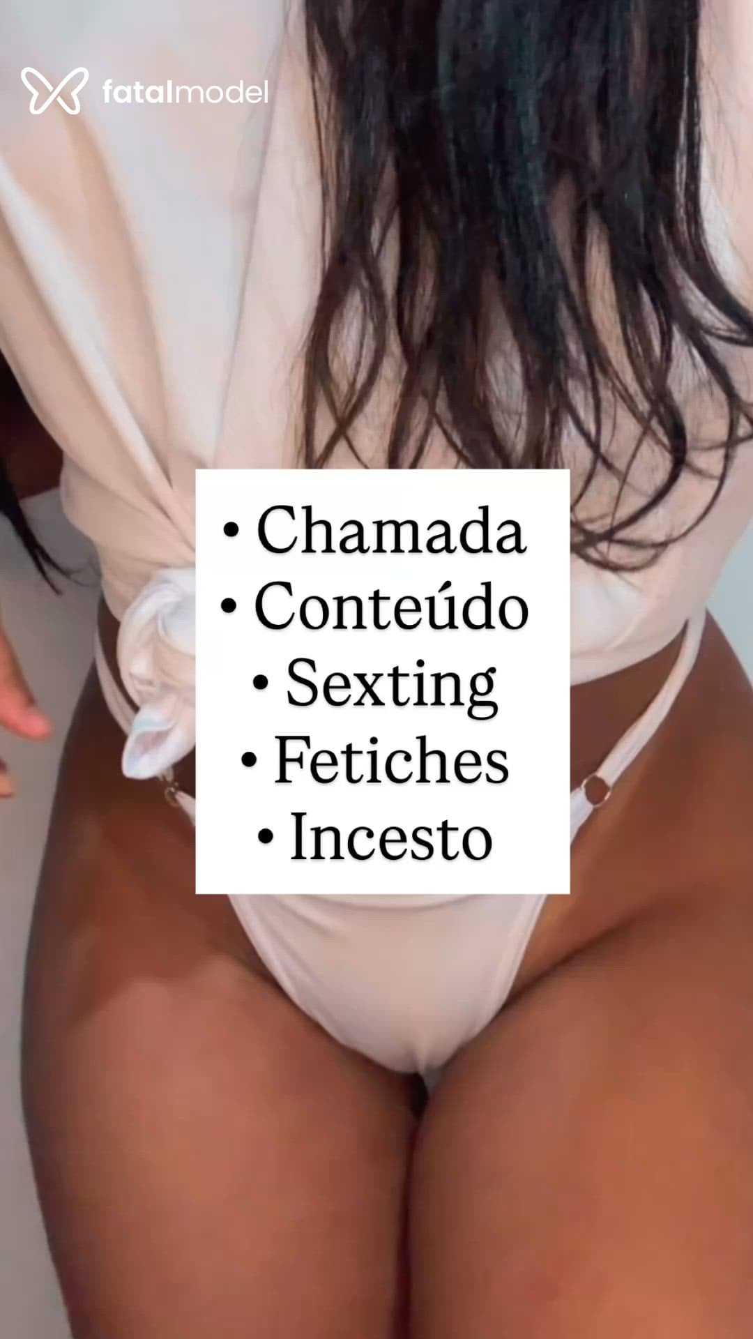 Acompanhante mulher morena (o) de olhos pretos - Julieta