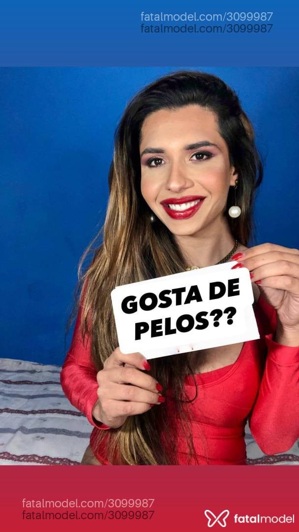 Acompanhante mulher trans morena (o) de olhos castanhos - Bonecafatal