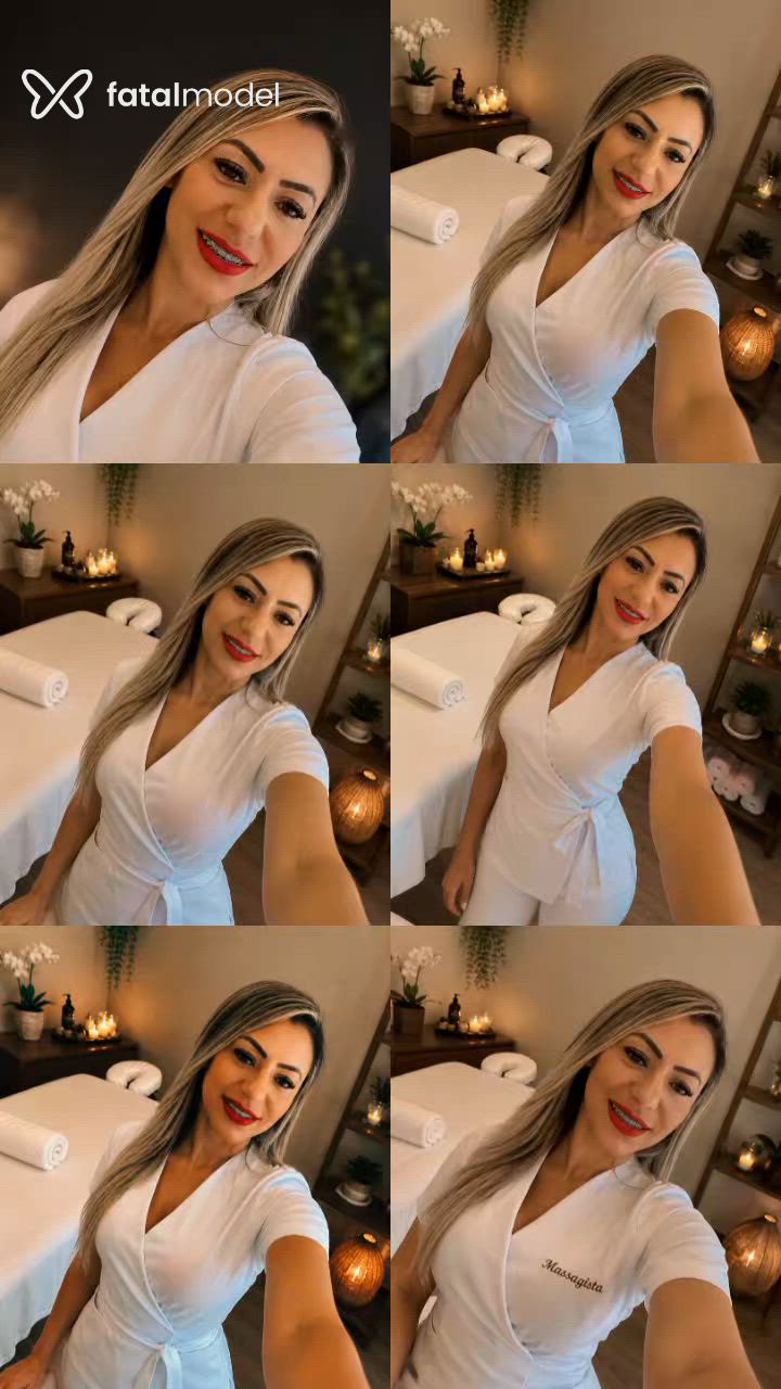Acompanhante mulher loira (o) de olhos castanhos - Gaby