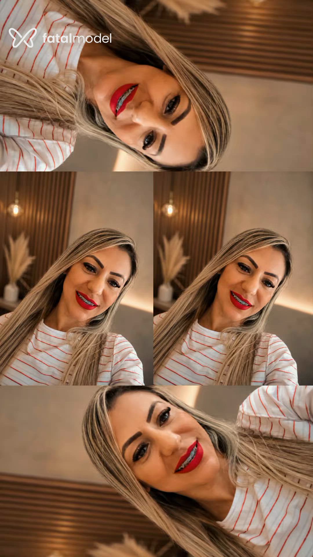 Acompanhante mulher loira (o) de olhos castanhos - Gaby