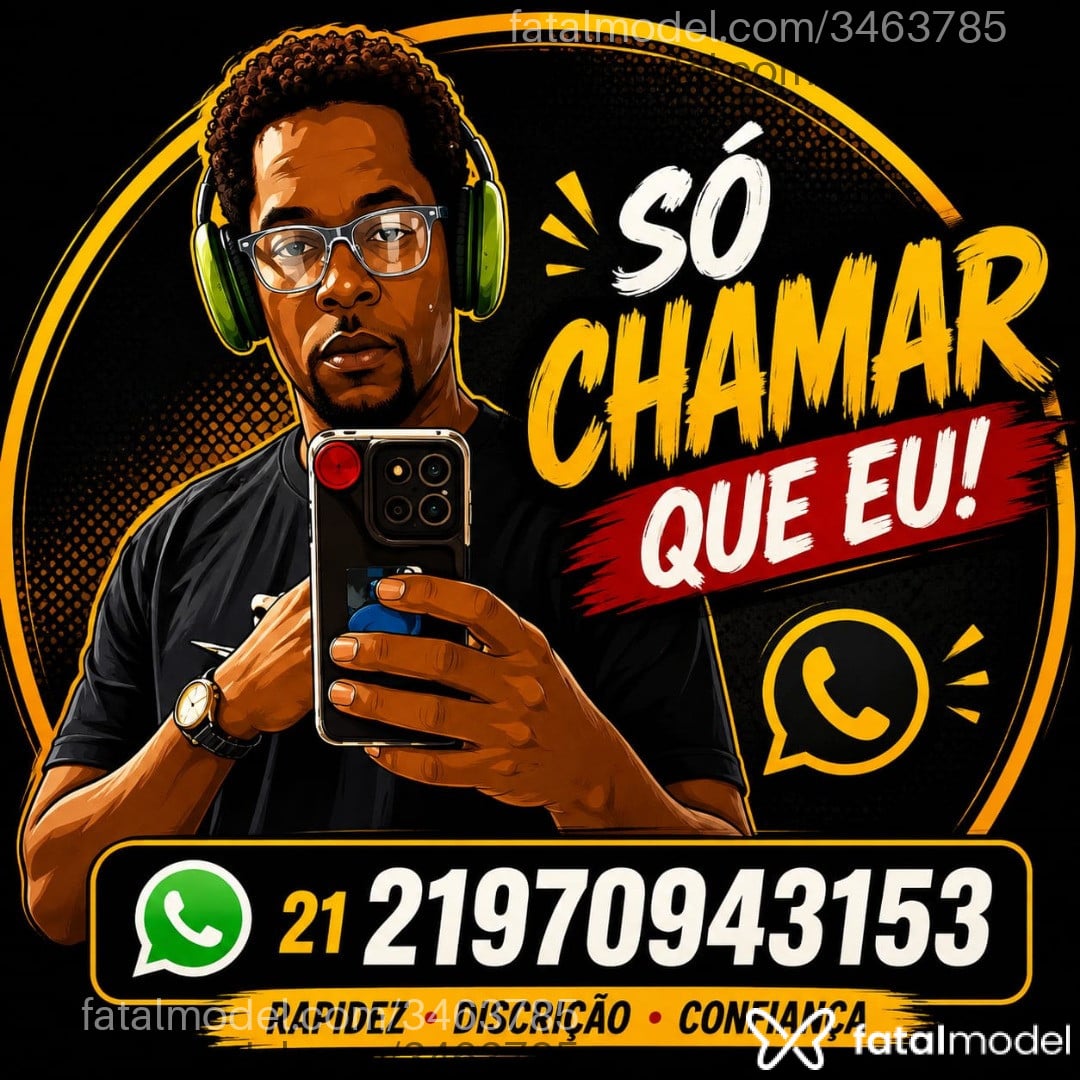 Acompanhante homem sem cabelo de olhos pretos - Jhovrs