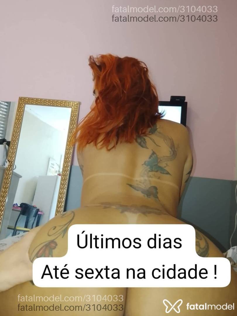 Acompanhante mulher ruiva (o) de olhos castanhos - Taínah Manauara