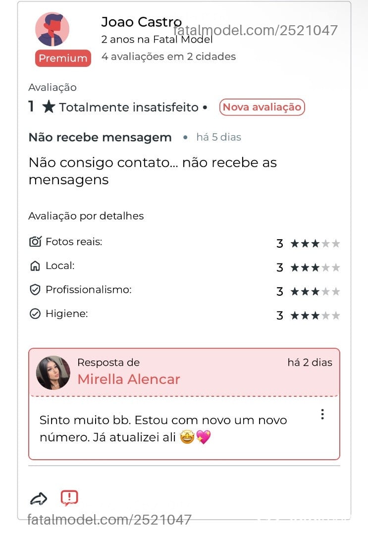 Acompanhante mulher morena (o) de olhos verdes - Mirella Alencar