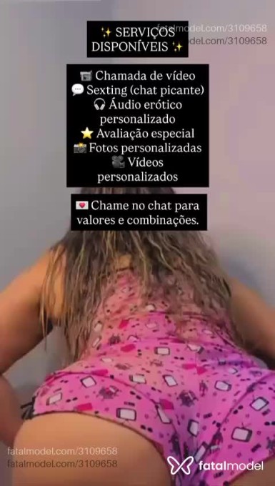 Acompanhante mulher morena (o) de olhos castanhos em Virtual - Luarocha