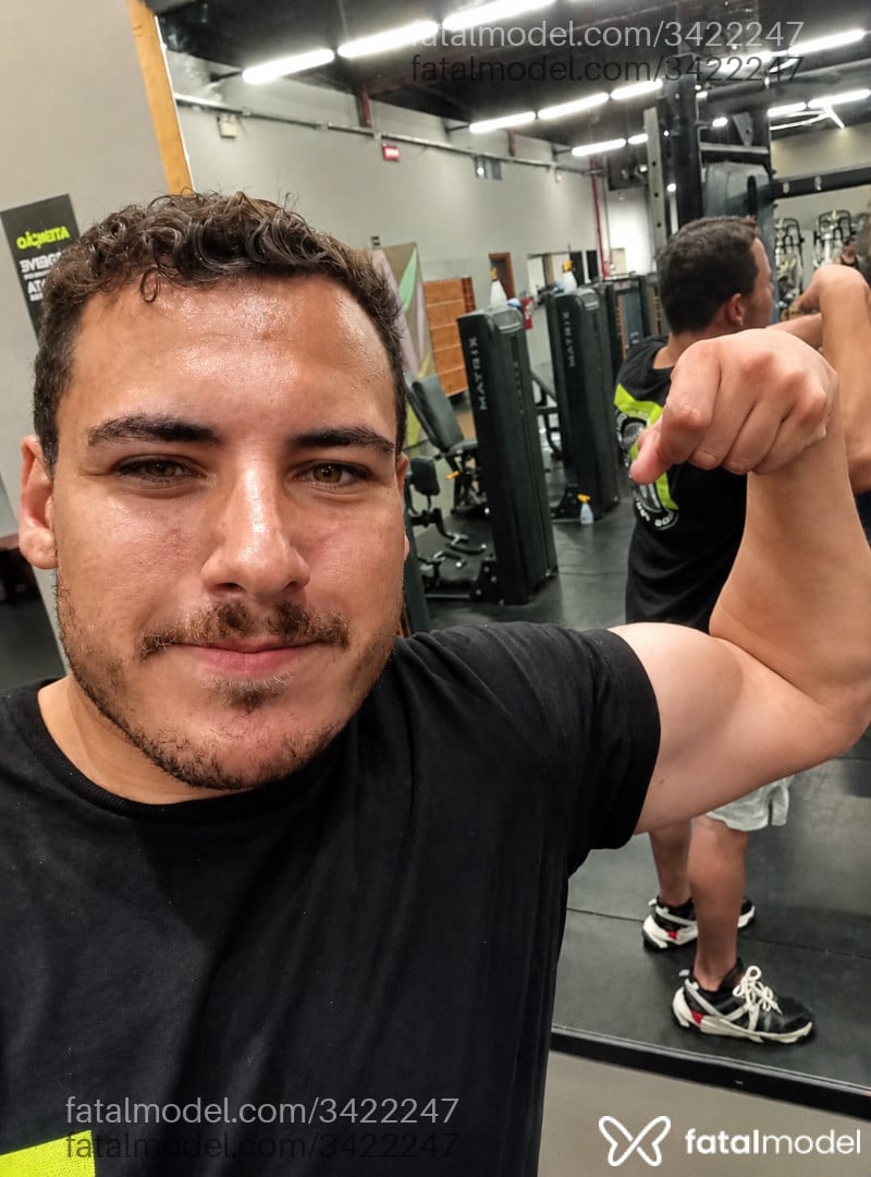 Acompanhante homem com cabelo castanho de olhos castanhos - Ryan Silva