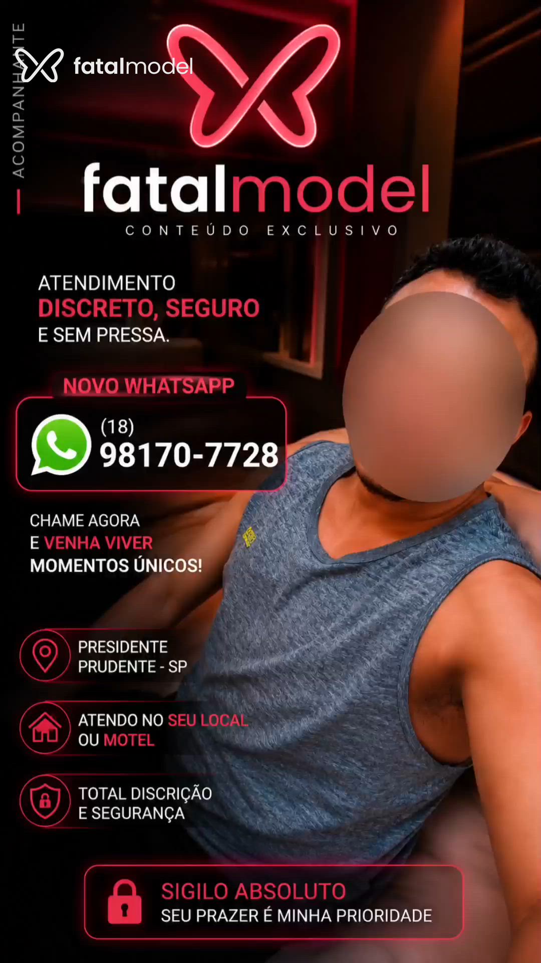 Acompanhante homem morena (o) de olhos castanhos - Victor Bueno Acompanhante homem morena (o) de olhos castanhos - Victor Bueno