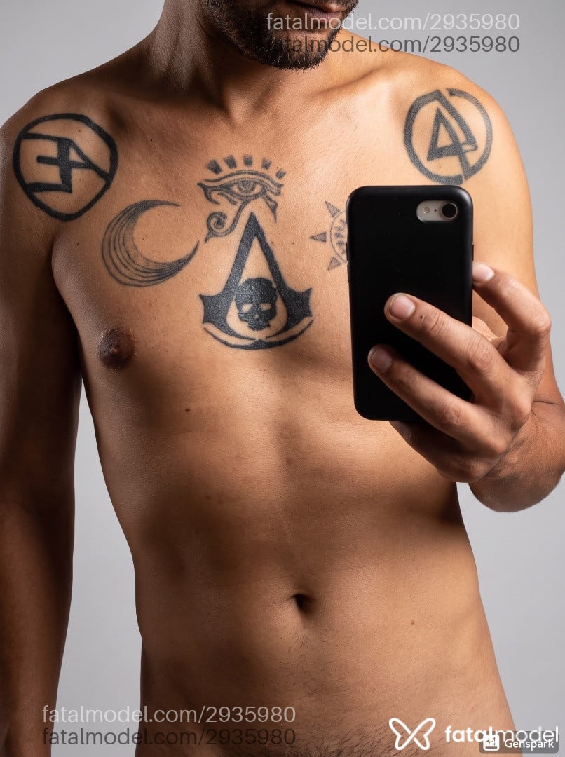 Acompanhante homem morena (o) de olhos castanhos - Santo Dom