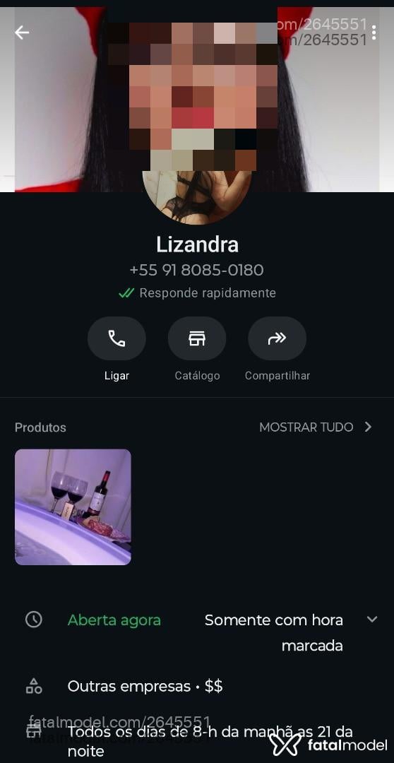 Acompanhante mulher morena (o) de olhos pretos - Lizandrasodre