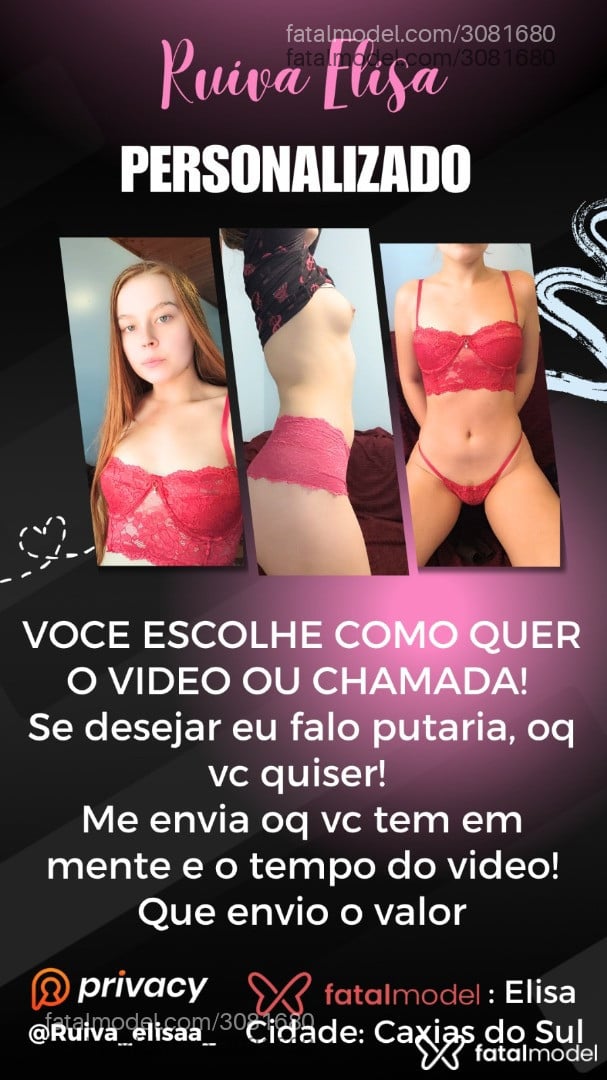Acompanhante mulher ruiva (o) de olhos verdes - Elisa